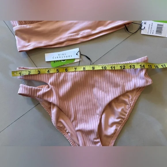 Sanctuary Swim Divas im The Details Paisley Set Bikini Top & High Rise Bottom M - Picture 13 of 16